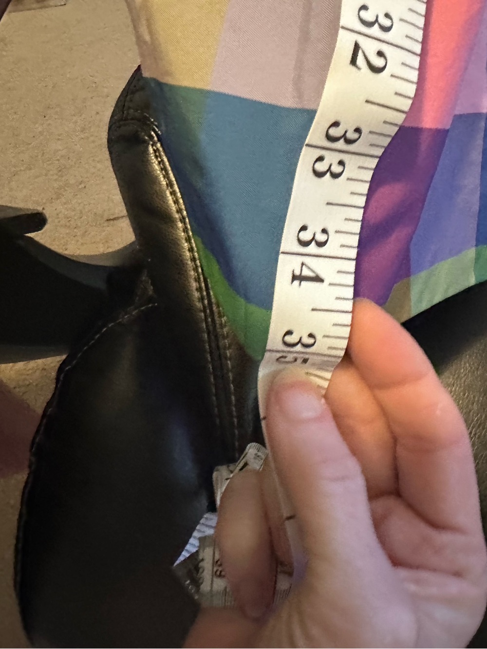 ♠️NWT♠️ kate spade Madras Taffeta Shift Mini Dress, Multicolor Fit-and-Flare - Picture 10 of 10